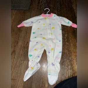 KENT True vintage footed sleeper pajamas